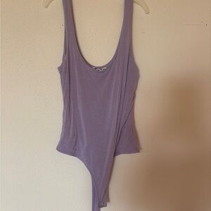 Lavender Sleeveless Bodysuit